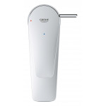 Смеситель для раковины GROHE BauEdge с рычажным донным клапаном, S-Size, хром 