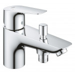 Смеситель для ванны GROHE BauEdge на 1 отверстие, на край ванны, хром 