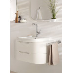 Смеситель для раковины GROHE Eurostyle с донным клапаном и высоким изливом, хром 