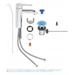 Смеситель для раковины GROHE Essence, S-Size, хром 