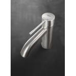 Смеситель для раковины GROHE Essence S-Size II с донным клапаном, суперсталь 