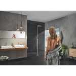 Смеситель для раковины GROHE Essence S-Size II с донным клапаном, суперсталь 