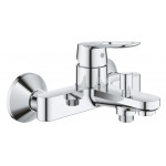 Смеситель для ванны GROHE BauLoop, настенный монтаж, хром 