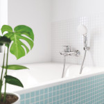 Смеситель для ванны GROHE BauEdge, хром 