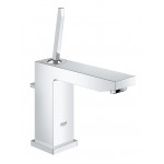 Смеситель для раковины GROHE Eurocube Joy с донным клапаном, средний излив, хром 