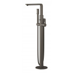 Внешняя часть смесителя для ванны GROHE Lineare напольного монтажа, темный графит матовый 