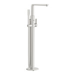 Внешняя часть смесителя для ванны GROHE Lineare напольного монтажа, суперсталь 