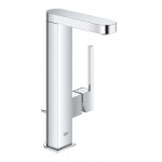 Смеситель для раковины GROHE Plus с донным клапаном и вытяжным изливом, L-Size, хром 