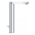 Смеситель для раковины GROHE Plus с донным клапаном и вытяжным изливом, L-Size, хром 