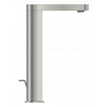 Смеситель для раковины GROHE Plus с донным клапаном и вытяжным изливом, суперсталь 