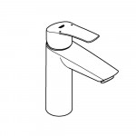 Смеситель для раковины GROHE Eurosmart, M-Size, хром 