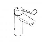 Смеситель для раковины GROHE Eurosmart, M-Size, хром 