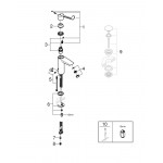 Смеситель для раковины GROHE Eurosmart, M-Size, хром 