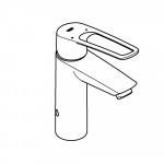 Смеситель для раковины GROHE Eurosmart, M-Size, хром 