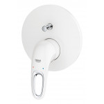 Внешняя часть смесителя для ванны GROHE Eurostyle, белая луна 