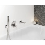 Внешняя часть смесителя для ванны GROHE Plus, суперсталь 