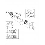 Внешняя часть смесителя для ванны GROHE Eurocube с переключателем на 2 положения, хром 