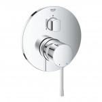 Внешняя часть смесителя для ванны GROHE Essence с переключателем на 3 положения, хром 