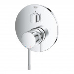 Внешняя часть смесителя для ванны GROHE Essence с переключателем на 3 положения, хром 