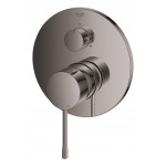 Внешняя часть смесителя для ванны GROHE Essence с переключателем на 3 положения, темный графит глянец 