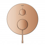 Внешняя часть смесителя для ванны GROHE Essence с переключателем на 3 положения, теплый закат глянец 