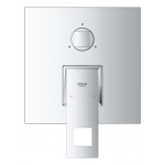 Внешняя часть смесителя для ванны GROHE Eurocube с переключателем на 3 положения, хром 