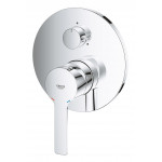 Внешняя часть смесителя для ванны GROHE Lineare с переключателем на 3 положения, хром 