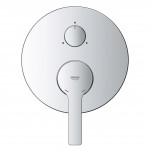 Внешняя часть смесителя для ванны GROHE Lineare с переключателем на 3 положения, хром 