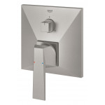 Внешняя часть смесителя для ванны GROHE Allure Brilliant с переключателем на 3 положения, суперсталь (24099DC0)