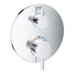Внешняя часть термостата для душа GROHE Atrio на 2 потребителя, хром 