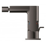 Смеситель для биде GROHE Allure с донным клапаном, темный графит глянец 
