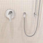 Внешняя часть смесителя для душа GROHE BauEdge, хром 