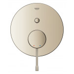 Внешняя часть смесителя для ванны GROHE Essence скрытого монтажа на 2 потребителя, круглая, никель глянец 