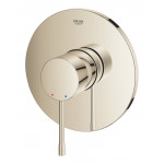Внешняя часть смесителя для душа GROHE Essence скрытого монтажа, круглая, никель глянец 
