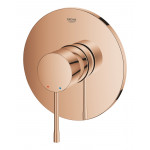 Внешняя часть смесителя для душа GROHE Essence скрытого монтажа, круглая, теплый закат глянец 