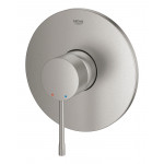 Внешняя часть смесителя для душа GROHE Essence скрытого монтажа, круглая, суперсталь 
