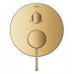 Внешняя часть смесителя для ванны GROHE Essence скрытого монтажа на 3 потребителя, круглая, холодный рассвет глянец 