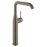 Смеситель для раковины GROHE Essence без донного клапана, XL-Size, темный графит матовый 
