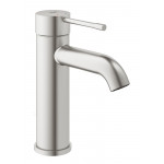 Смеситель для раковины GROHE Essence без донного клапана, S-Size, суперсталь 