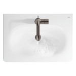 Смеситель для раковины GROHE Essence с донным клапаном, M-Size, темный графит матовый 
