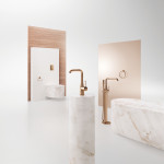 Смеситель для раковины GROHE Essence с донным клапаном, L-Size, темный графит матовый 