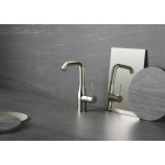 Смеситель для раковины GROHE Essence с донным клапаном, L-Size, никель глянец 