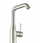 Смеситель для раковины GROHE Essence с донным клапаном, L-Size, суперсталь 