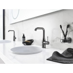 Смеситель для раковины GROHE Essence с донным клапаном, L-Size, суперсталь 