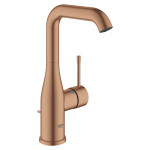 Смеситель для раковины GROHE Essence с донным клапаном, L-Size, теплый закат матовый 