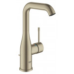 Смеситель для раковины GROHE Essence с донным клапаном, L-Size, никель матовый 