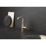 Смеситель для раковины GROHE Essence с донным клапаном, L-Size, холодный рассвет глянец 