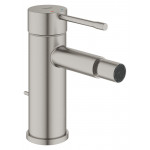 Смеситель для биде GROHE Essence с донным клапаном, суперсталь 