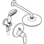 Набор для комплектации душа, GROHE Eurosmart Cosmopolitan, с верхним душем Tempesta 210, хром