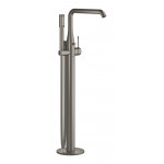 Внешняя часть смесителя для ванны GROHE Essence напольного монтажа, темный графит матовый 